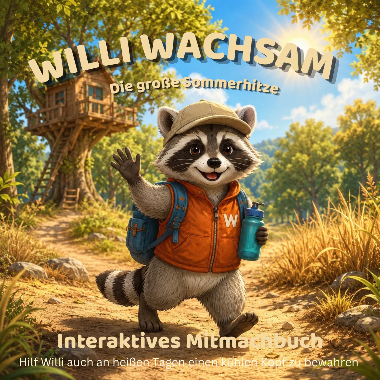 Buchcover: Willi Wachsam – Die große Sommerhitze
