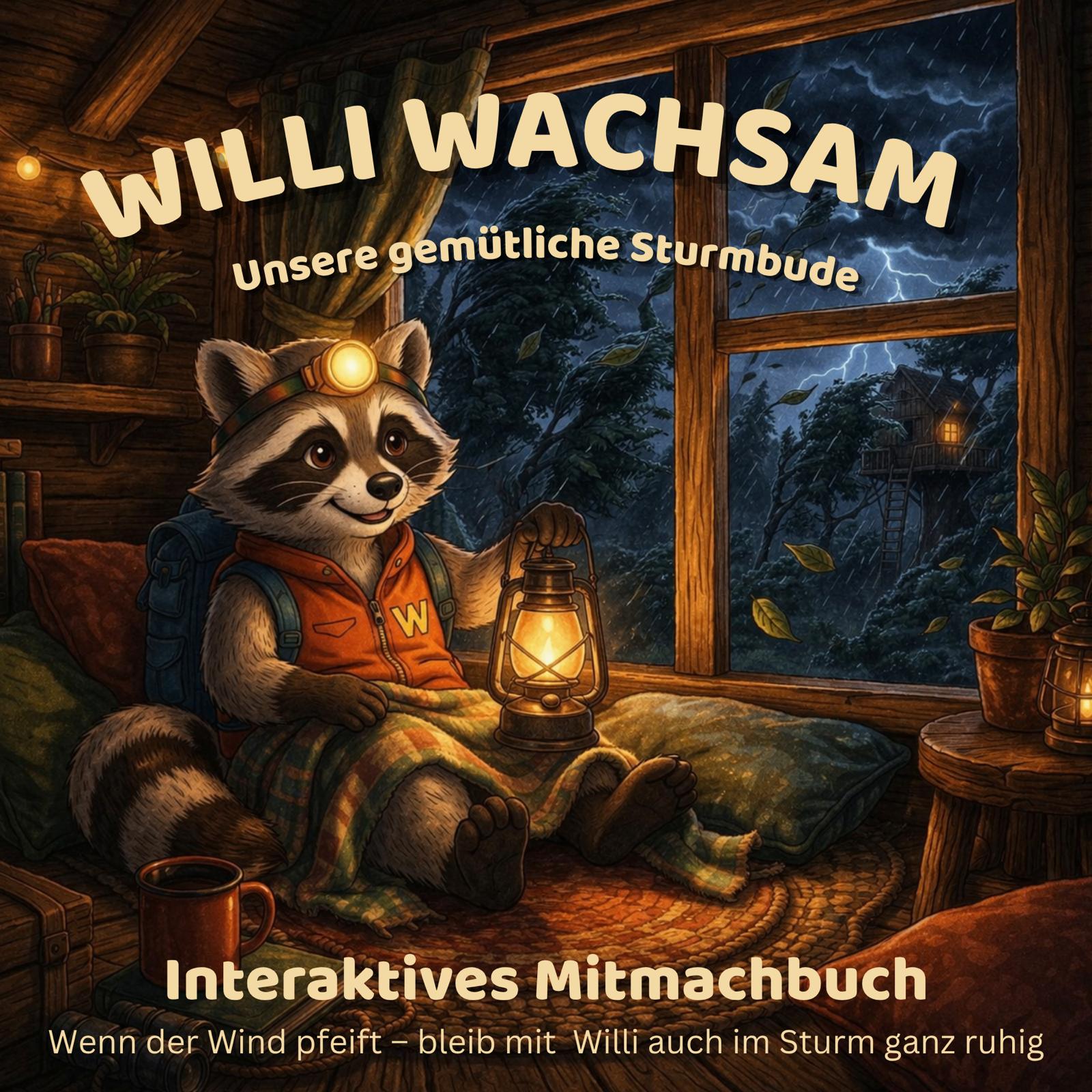 Buchcover: Willi Wachsam – Unsere gemütliche Sturmbude